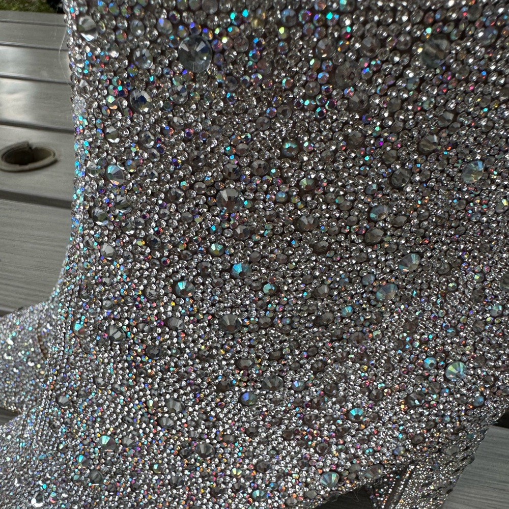 Betsey Johnson Sparkly Boots – Size 9 - Picture 12 of 13
